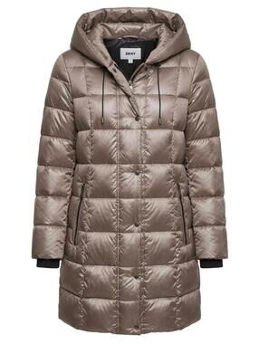 DKNY Puffer Winter Coat Jacket Women's Medium Duck Down NEW